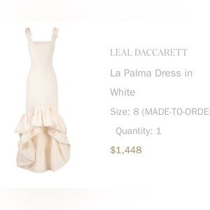 Leak Daccarett La Palma Dress